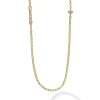 Sale 32 Inch Gold Caviar Chain Necklace Gold
