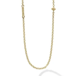 Sale 32 Inch Gold Caviar Chain Necklace Gold