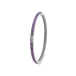 Outlet Amethyst Bangle Gemstones