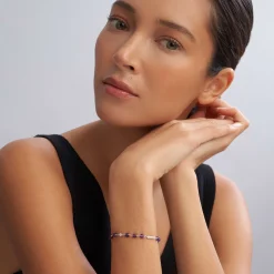 Store Amethyst Beaded Bracelet Caviar Bracelets