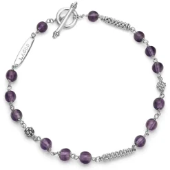 Online Amethyst Beaded Bracelet Gemstones