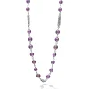 Shop Amethyst Beaded Necklace Chains