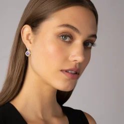 Online Amethyst Drop Earrings Gemstones