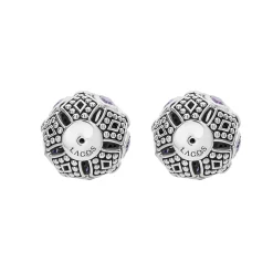 Best Sale Amethyst Earring Backs Silver