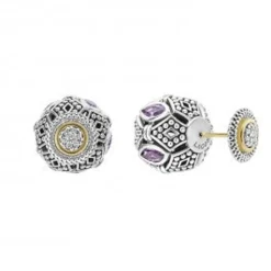 Best Sale Amethyst Earring Backs Silver