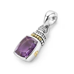 Best Sale Amethyst Pendant Two-Tone