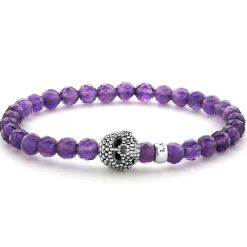 Sale Amethyst Skull Bracelet Gemstones