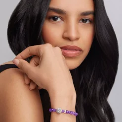 Sale Amethyst Skull Bracelet Gemstones