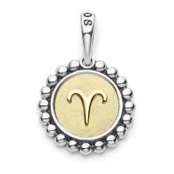 Cheap Aries Zodiac Charm Two-Tone