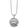 Outlet Ball Pendant Necklace Silver