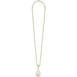 Best Baroque Pearl Necklace Gold