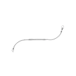 Outlet Beaded Diamond Bracelet Silver