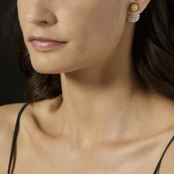 Cheap Beaded 18K Gold Stud Earrings Stud Earrings