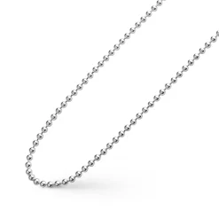 Shop Beaded Necklace Silver