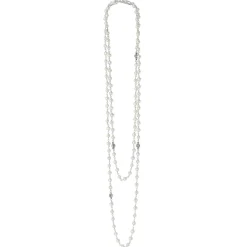 Outlet Beaded Pearl Necklace Long Necklaces