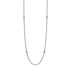 Cheap Beaded Station Necklace Chains