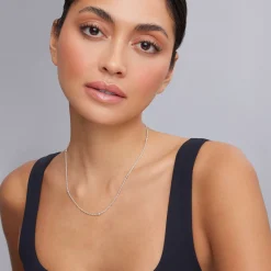 Cheap Beaded Station Necklace Chains