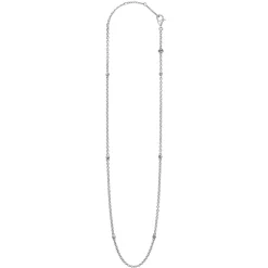 Cheap Beaded Station Necklace Chains