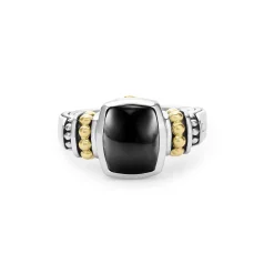 Clearance Bezel-Set Onyx Ring Gemstones