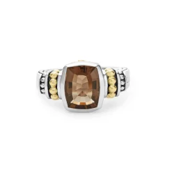 Cheap Bezel-Set Smokey Quartz Ring Gemstones