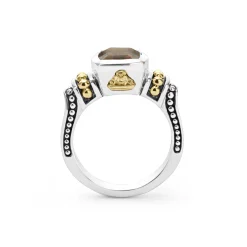 Cheap Bezel-Set Smokey Quartz Ring Gemstones