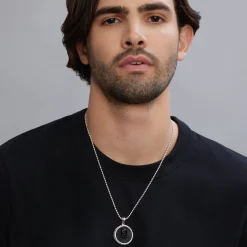 Outlet Black Agate Skull Crossbone Amulet Necklace Necklaces & Chains