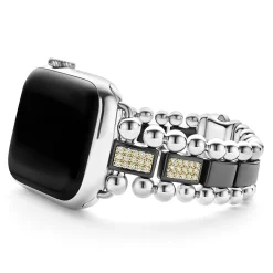 Sale Black Ceramic And Diamond Smart Caviar Gift Set Diamonds
