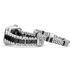 New Black Ceramic Smart Caviar Gift Set Watch Bracelets