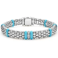 Best Sale Blue Ceramic Smart Caviar Gift Set Watch Bracelets