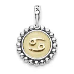Discount Cancer Zodiac Charm Two-Tone