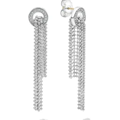 Cheap Cascading Caviar Diamond Earrings Diamonds