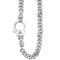 Outlet Caviar Beaded Chain Necklace | 12Mm Necklaces & Chains