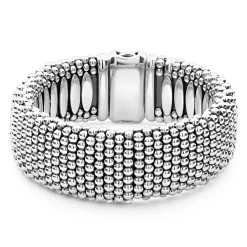 Outlet Caviar Bracelet | 23Mm Silver