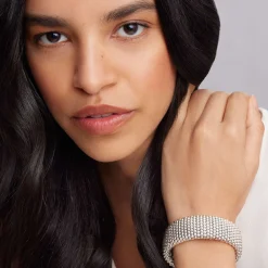 Outlet Caviar Bracelet | 23Mm Silver