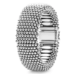 Outlet Caviar Bracelet | 23Mm Silver