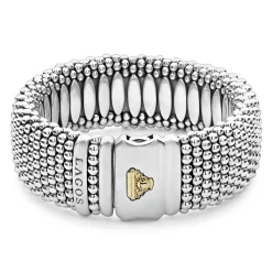 Outlet Caviar Bracelet | 23Mm Silver