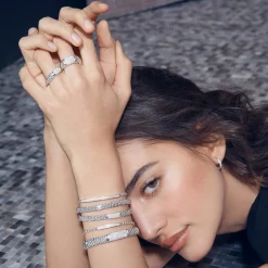 Discount Caviar Diamond Bracelet | 6Mm Diamonds