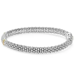 Best Sale Caviar Diamond Bracelet | 6Mm Two-Tone