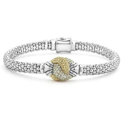 Outlet Caviar Diamond Knot Bracelet | 6Mm Diamonds
