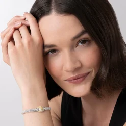 Outlet Caviar Diamond Knot Bracelet | 6Mm Diamonds