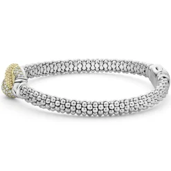 Outlet Caviar Diamond Knot Bracelet | 6Mm Diamonds