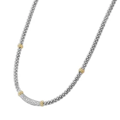 Clearance Caviar Diamond Necklace | 3Mm Diamonds