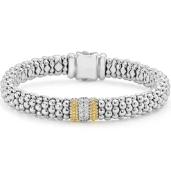 Clearance Caviar Lux Two-Tone Diamond Gift Set Diamonds