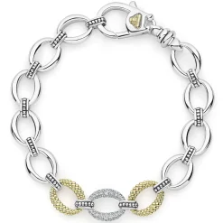 Clearance Caviar Lux Two-Tone Diamond Gift Set Diamonds