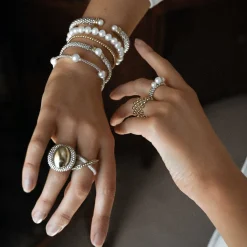 New Caviar Pearl Ring Pearl