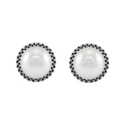 Best Caviar Pearl Stud Earrings Pearl