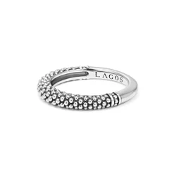 Hot Caviar Ring Gift Set Stacking Rings