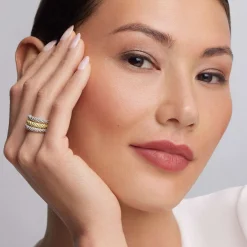 Online Caviar Ring Gift Set Two-Tone