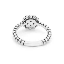 Online Caviar Square Diamond Ring Stacking Rings