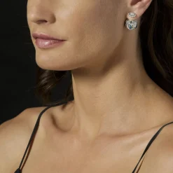 Sale Caviar Square Diamond Stud Earrings Caviar Earrings